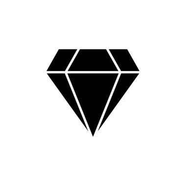 Elmas Mücevher Simgesi Vektörü