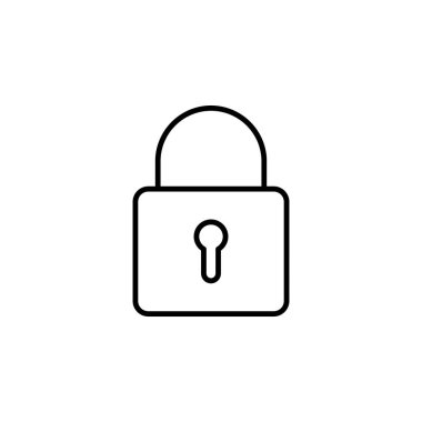 Güvenlik Simgesi Vektörünü Kilitle