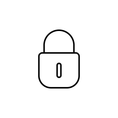 Güvenlik Simgesi Vektörünü Kilitle