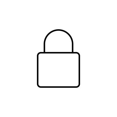 Güvenlik Simgesi Vektörünü Kilitle