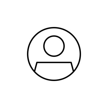 Profil Kullanıcı Hesabı Simgesi Vektörü