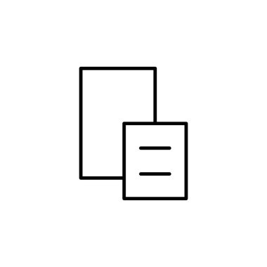 Kopyala Yapıştır Simge Vektörü