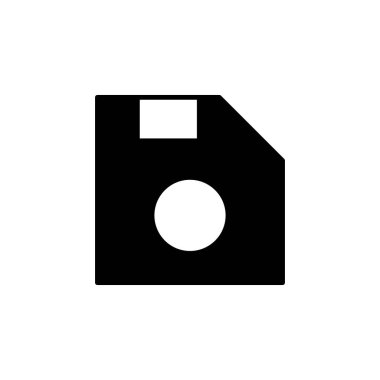 İndirme Kaydı Simgesi Vektörünü Kaydet