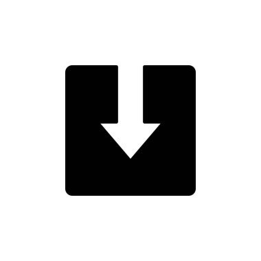 İndirme Alma Simgesi Vektörü