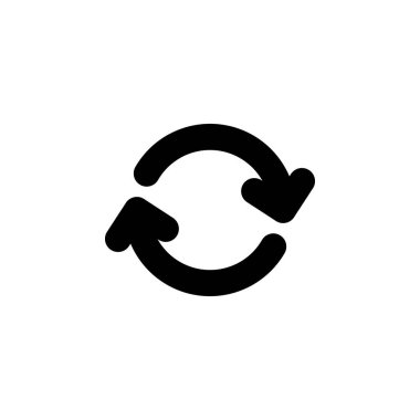 Güncelleme Simgesi Vektörünü Yeniden Yükle