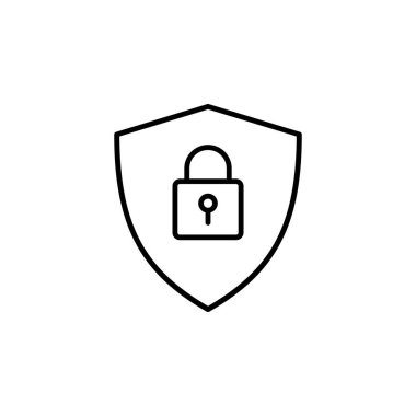 Güvenlik Koruması Simge Vektörü