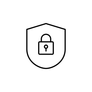 Güvenlik Koruması Simge Vektörü