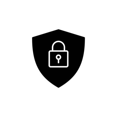 Güvenlik Koruması Simge Vektörü