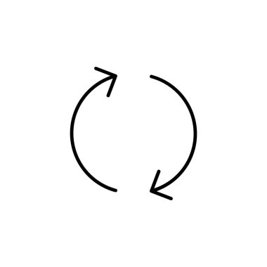 Yeniden Başlat Simge Vektörünü Tazele