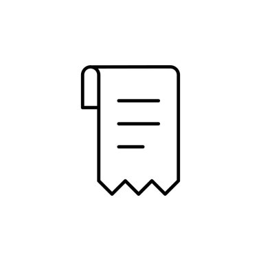 Fatura Faturası Simge Vektörü