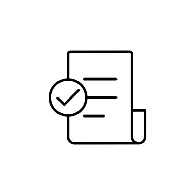 Fatura Faturası Alma Simgesi Vektörü