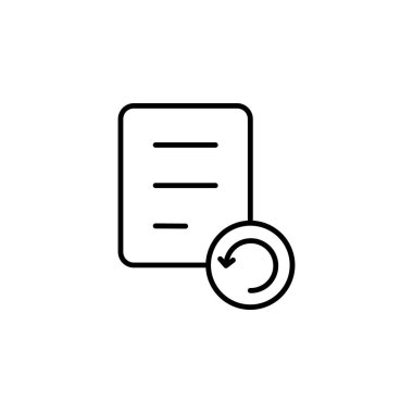 Geçerli Geçmiş Simge Vektörü