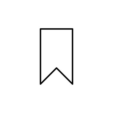 Yer İmi Sık Kaydet Simge Vektörü