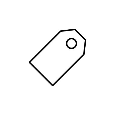 Kullanıcı Etiketi Simgesi Vektörü