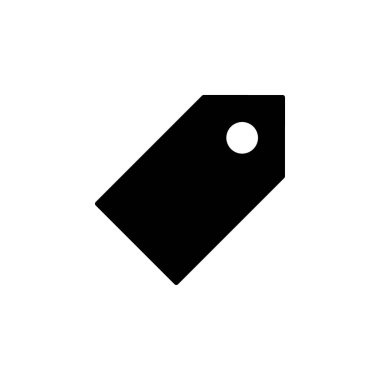 Kullanıcı Etiketi Simgesi Vektörü