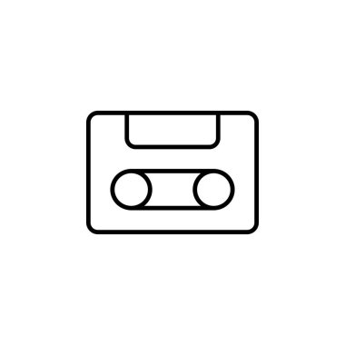 Teyp Teybi Ses Simgesi Vektörü