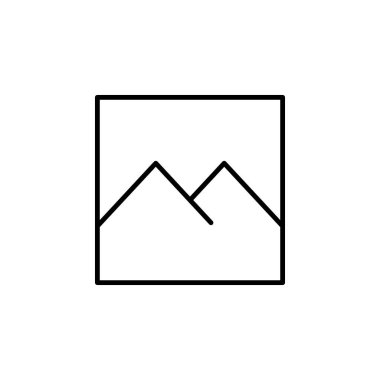 Resim Resim Resim simgesi vektörü