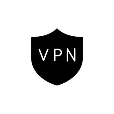 VPN Ağı Özel Simge Vektörü