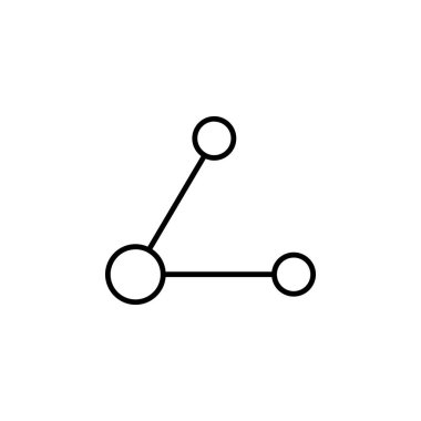 Ağ Bağlantısı Sosyal Simge Vektörü