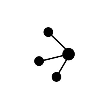 Ağ Bağlantısı Sosyal Simge Vektörü