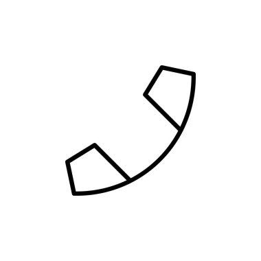 Telefon Mobil Arama Simgesi Vektörü