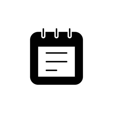 Zamanlama Takvimi Planlayıcı Simgesi Vektörü