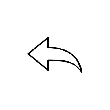 Geri Al Eylem Simgesi Vektörü