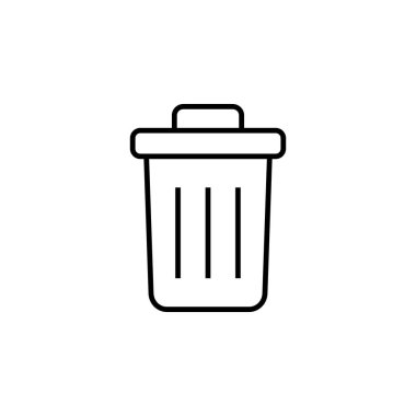 Çöp Sil Simge Vektörünü Sil