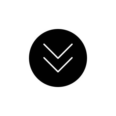 İndirme Menüsü Simge Vektörünü Seç