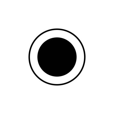 Radyo Düğmesi Simge Vektörünü Seç