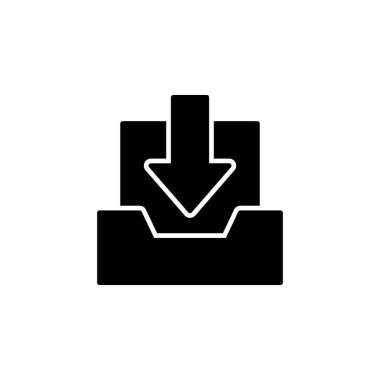 Gelen Posta İletisi Simgesi Vektörü