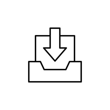 Gelen Posta İletisi Simgesi Vektörü