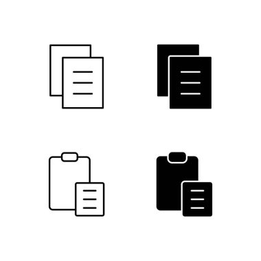 Simge Koleksiyonunu Satır ve Solid Biçimine Kopyala ve Yapıştır