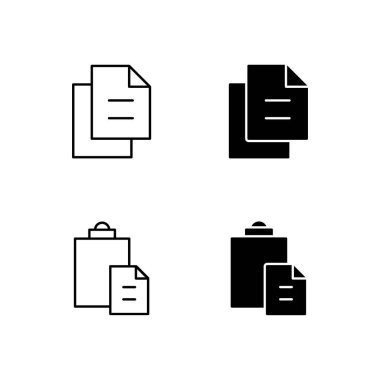 Simge Koleksiyonunu Satır ve Solid Biçimine Kopyala ve Yapıştır