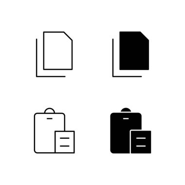 Simge Koleksiyonunu Satır ve Solid Biçimine Kopyala ve Yapıştır