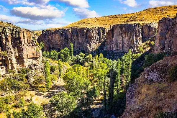 Ihlara Vallei Cappadocië Turkije Ihlara Valley Een Canyon Turkse Regio — Stockfoto