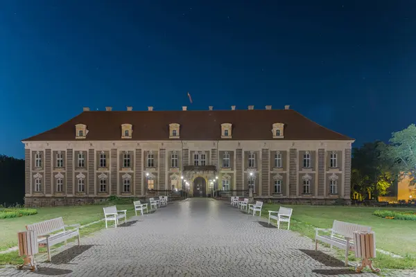 Der Historische Herzogliche Palast Der Stadt Zagan Polen Das Foto — Stockfoto