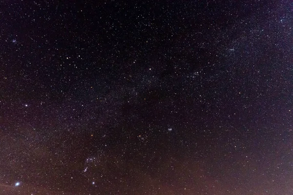 Nattlös Himmel Kan Lysande Stjärnor Som Bildar Konstellationer Och Galaxer — Stockfoto