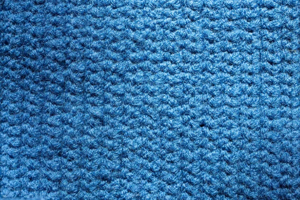 Crochet Pattern Soft Focus Close Winter Clothes Backdrop Design — Stock Photo, Image