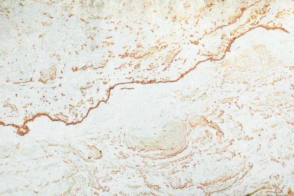 Batu Pasir Dengan Urat Berkarat Seperti Tekstur Marmer Tutup — Stok Foto