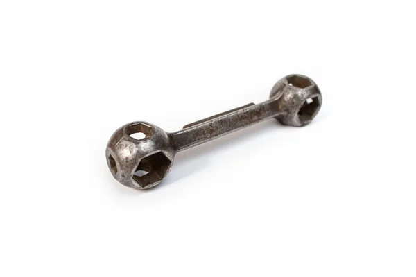 Dumbbell Spanner Dogbone Wrench Hexagonal Head Cap Bike Screws Soft — Stock Photo, Image