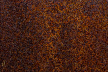 Paslı çelik plaka, yıpranmış metal arka plan, kapat  