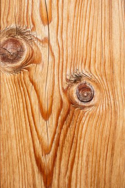 Ahşap kaplama, düğümler ve dalgalı tahıl arkaplanı