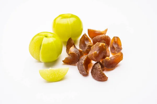 Digestive Dried Amla Candy Fresh Indian Gooseberry — Stock Photo, Image