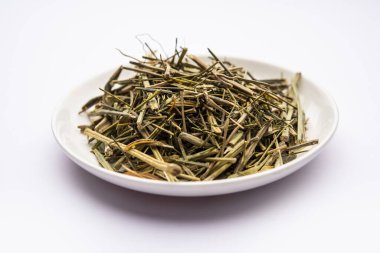 Ayurvedic Dry Kiratatikta or Swertia chirata or Gentianaceae herb used in the various treatments