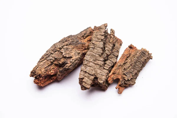 Babul Chaal Vagy Acacia Bark Más Néven Vachellia Nilotica Kéreg — Stock Fotó