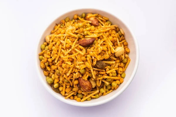 Navratan Chivda是一个伟大的饮食食谱在禁食的日子 — 图库照片