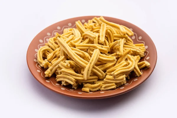 甘菊是由鹰嘴豆粉制成的印度油炸小吃 — 图库照片