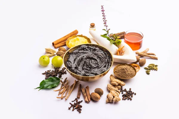 Chyavanprash Chyawanprash Consume Ampliamente India Como Suplemento Ayurvédico Dietético — Foto de Stock