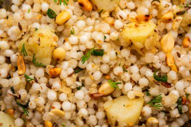 Geçmişte Khichadi - Sagopa Kajmer tohumları ile yapılan Maharashtra otantik bir yemek lor ile görev yaptı.